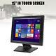 15Inch High Res 15 LCD Touch Screen Monitor kit VGA Stand Touch Screen POS USB