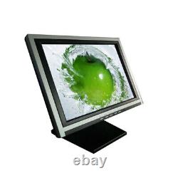 15 Inch POS LCD Touch Screen Monitor Restaurant Touchscreen &POS Stand