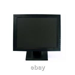 15 Inch TFT LCD Touch Screen Monitor USB POS Stand for Restaurant Retail Kiosk
