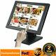 15 Inch Touch Screen LCD Monitor VGA TFT POS Stand Restaurant Kiosk Retail USA