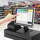 15 Inch Touch Screen Monitor LCD Display Cash Register with POS Stand For Retail