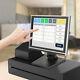 15'' LCD Touch Screen Monitor VGA Retail Restaurant Monitor & POS stand Durable