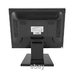 15 LCD VGA Touch Screen Monitor Computer Monitor Screen Display & Stand US