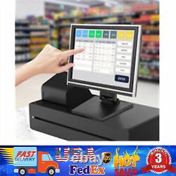 15 Touch Screen LCD Display Monitor, Touch Screen Cash Register With Stand