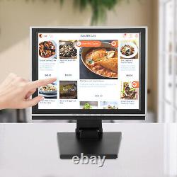 15 Touch Screen LCD Display Monitor, Touch Screen Cash Register With Stand