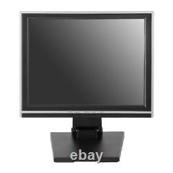 15 Touch Screen LCD Display Monitor, Touch Screen Cash Register With Stand