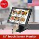 15 Touch Screen LCD Monitor Touchscreen USB Monitor With Multi-Position POS Stand
