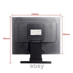 15 Touch Screen Monitor VGA 4wire resistive touchscreen 1024×768 Restaurant LCD