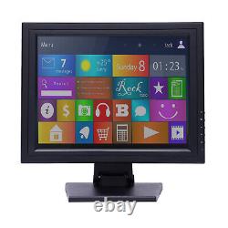 15 Touch Screen Monitor VGA 4wire resistive touchscreen 1024×768 Restaurant LCD