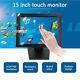 15 Touch screen LCD Display VGA Touch Screen Monitor POS Stand Pub Bar Karaok