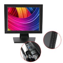 15 VGA Stand LCD Touch screen Monitor For PC/POS 1024768 Resolution