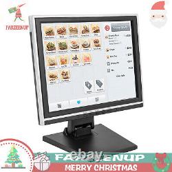 15 inch LCD Touch Screen Monitor VGA Retail Restaurant Monitor with stand