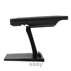 15 inch LCD Touch Screen Monitor with Multi-Position POS Stand for Restaurant