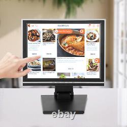 15 inch Touch Screen POS TFT LCD Touchscreen Monitor with Adjustable POS Stand
