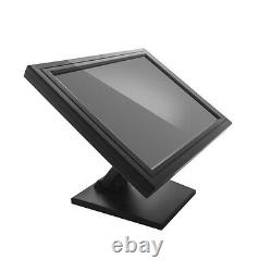 17 Inch Touch Screen LCD Display Monitor USB VGA Restaurant Bar + POS Stand NEW