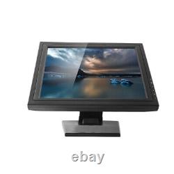 17 Touch Screen Commercial LED Display Monitor 1280x1024 Resolution withPOS Stand