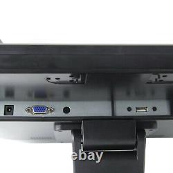 17 Touch Screen LCD Display Monitor POS Touch Systems withPOS Stand Restaurant