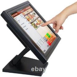 17 Touch Screen LCD Monitor+POS stand 1280x1024 Resolution 5ms Response Time