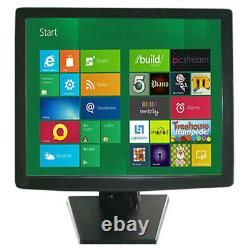 17 inch 5-wire Resistive Stand Touchscreen LCD VGA Touch Screen Monitor LCD POS