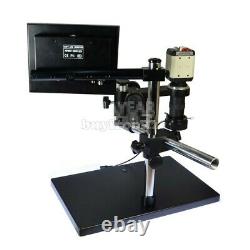 2MP Microscope VGA USB AV Camera+180X C-Mount Lens +Stereo Stand+8 LCD Monitor