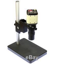 2.0mp Hd Industry Microscope Camera+180x C-mount Lens Table Stand 7 LCD Monitor