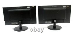 2 Planar PXN2770MW 27 LED-backlit LCD monitor FHD 1920x1080 with stands & Cables