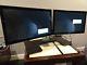 2 x Dell S2240T TOUCH 21.5 Widescreen LED LCD Monitors & dual monitor stand