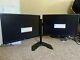2x Dell 22 Monitors LCD Screen with Dock, and Heavy Adjustable Dual Stand P2213t