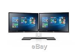 2x Dual 4k Dell P2415Q IPS LCD Monitors With Dual Monitor Stand