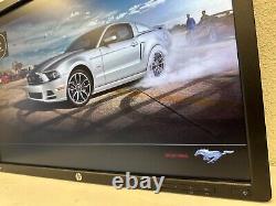 2x HP Z24i 24 IPS LCD LED Backlit Monitor 1920x1200 1610 Wide with Stand A