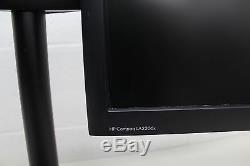2x LA2206x Grade A LCD Monitors with Ergotron Dual Monitor Stand