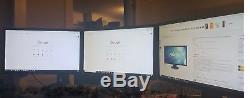 3x ASUS VE248H LCD 24 inch monitors + stand
