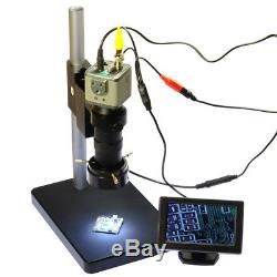 4.3 LCD Monitor 800TVL 130X Microscope Industrial Camera BNC/AV Output WithStand