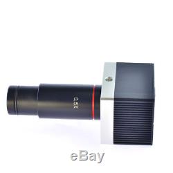 4.3 LCD Monitor 800TVL 130X Microscope Industrial Camera BNC/AV Output WithStand