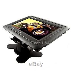 7 Headrest LCD Monitor + Rear View Backup CCD Cameras And Stand In-car Monitor