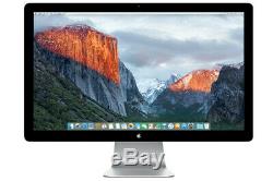 APPLE THUNDERBOLT A1407 DISPLAY 27 LED LCD with SPEAKER & STAND 2560 x 1440-TESTE
