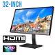 A+ Samsung 32 WQHD 2560x1440 LCD Monitor W-LED sRGB 178° wide HDMI DP withStand