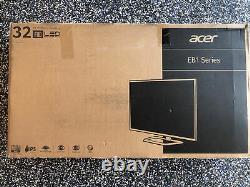 Acer 32 Widescreen IPS LCD Monitor Black Missing A Stand. Can Be Mounted