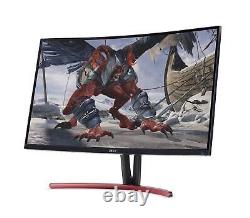 Acer Ed273Ur Widescreen LCD Gaming Monitor 27 2560 x 1440 144 Hz 4 ms No Stand