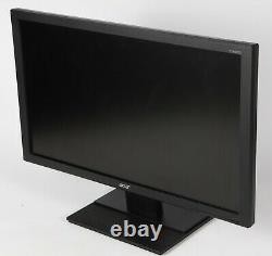 Acer V246HQL 24 Full HD Widescreen LCD Monitor with Stand, Power cable, DVI cable