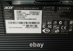 Acer V276HL 27 FHD 1920x1080 DVI VGA Input VESA Widescreen LCD VA 169 Monitor