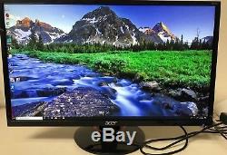 Acer Xb270hu 27 Widescreen LCD Display Port Usb 3.0 Monitor With Stand