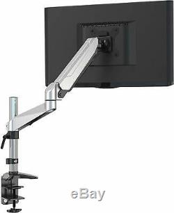 Adjustable Single Monitor Stand Arm Desk VESA Mount & Clamp for LCD LED Screens