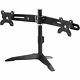 Amer Mounts Stand Based Dual Monitor Mount For Two 15-24 Lcd/led Flat Panel