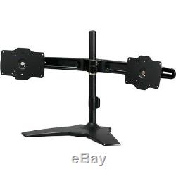 Amer Mounts Stand Based Dual Monitor Mount For Two 24-32 Lcd/led Flat Panel