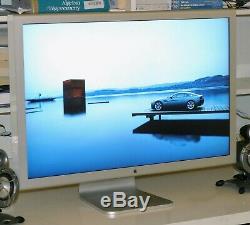 Apple A1083 Cinema HD Display 30 Widescreen DVI, LCD Monitor with Stand/Adapter