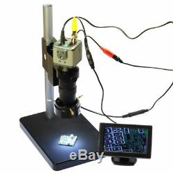 BNC AV 130X Digitalkamera 800TVL Industriemikroskop mit LCD-Monitor Stand