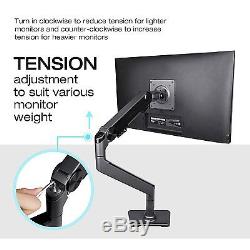 Bestand Adjustable Gas Spring Monitor Arm Desk Mount Stand Bracket for One LCD