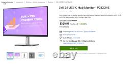 Brand New! Dell 24 USB-C Hub Monitor P2422HE