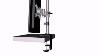Brateck Elegant Single LCD Monitor Table Stand W Arm Desk Clamp Vesa 75 100mm Up To 27